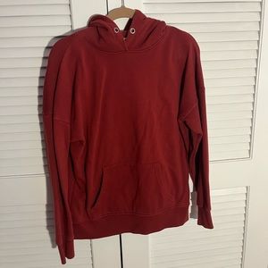 Red hoodie